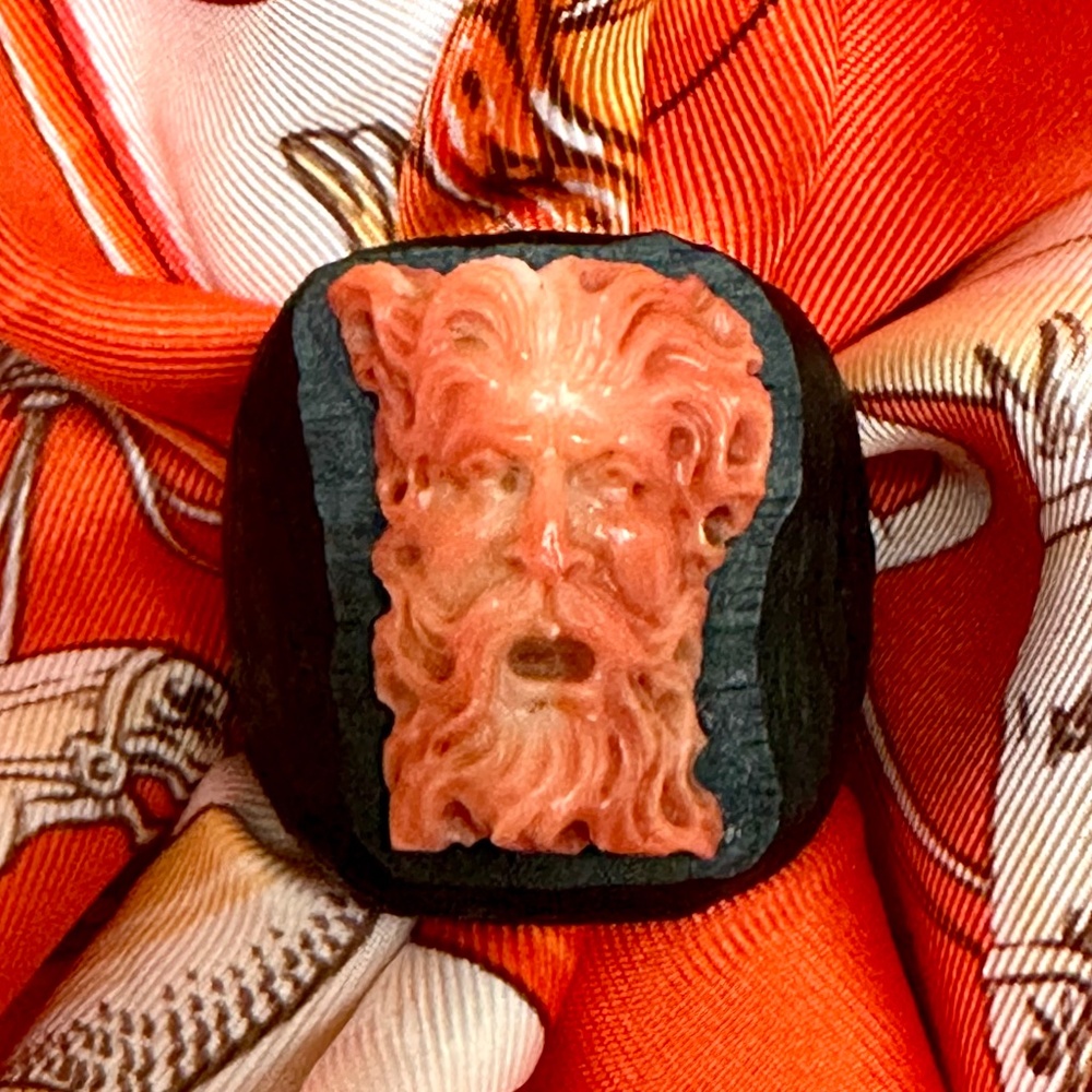 Poseidon Scarf Ring Doubles As Wearable Statement Ring